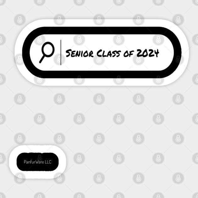 Senior class of 2024 - PanfurWare LLC Sticker by panfurwarellc